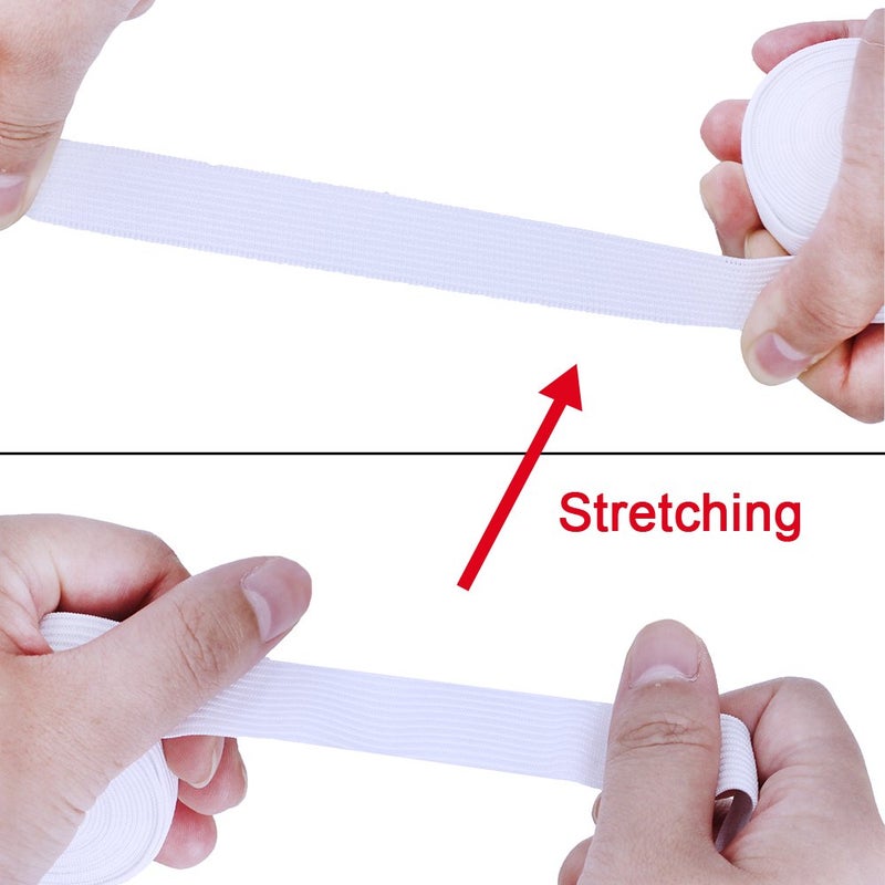 Supla Rainbow Tulle Rolls 11 Colors - 6" by 25 Yards Spool With Sewing Scissor, Measuring Tape, Knit Elastic for Table Skirt, Party Tulle Skirt - Image 3